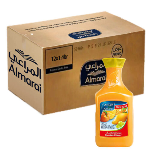 Almarai Mixed Fruit Mango Juice No Added Sugar