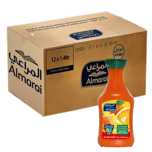 Almarai Mixed Fruit Orange Carrot Juice No Added Sugar