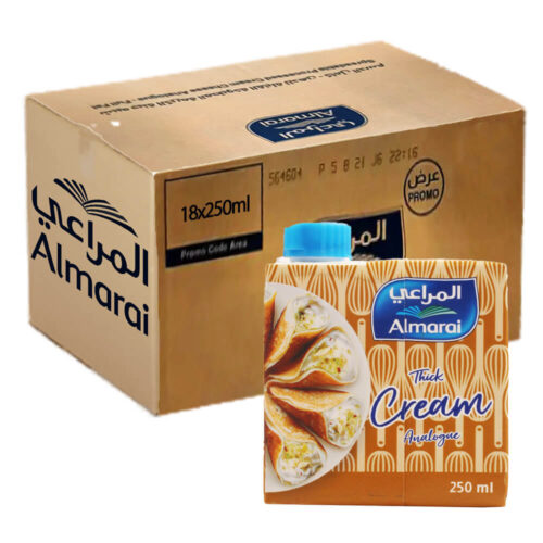 Almarai Thick Cream Analogue Gaimar 250ml