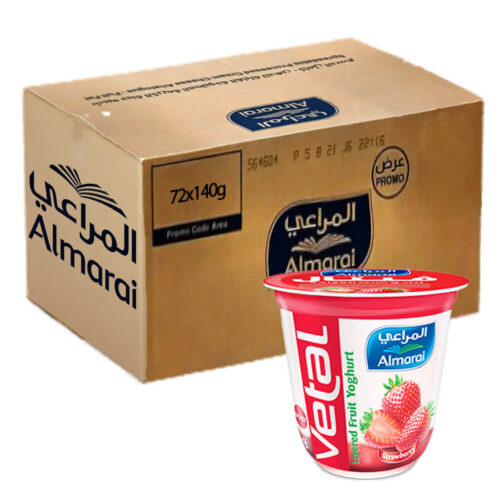 Almarai Vetal Layered Fruit Yoghurt Strawberry