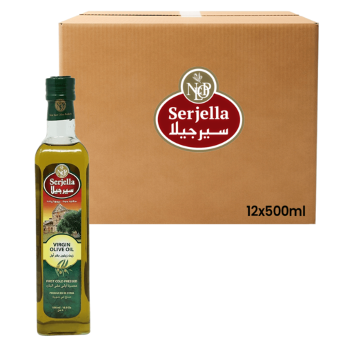 Serjella Virgin Olive Oil in Glass Bottle