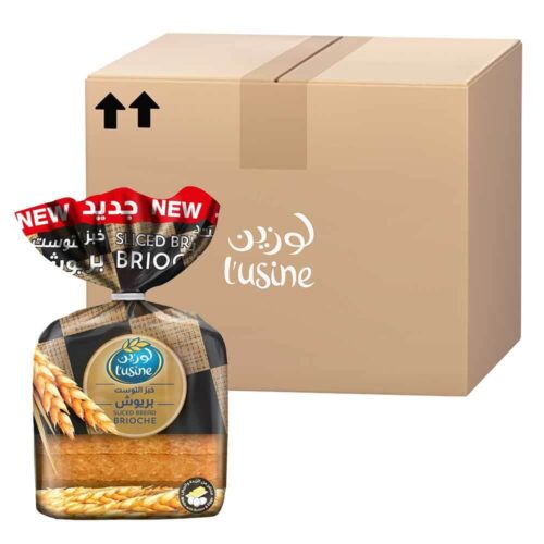شرائح خبز بريوش لوزين 12x320جم