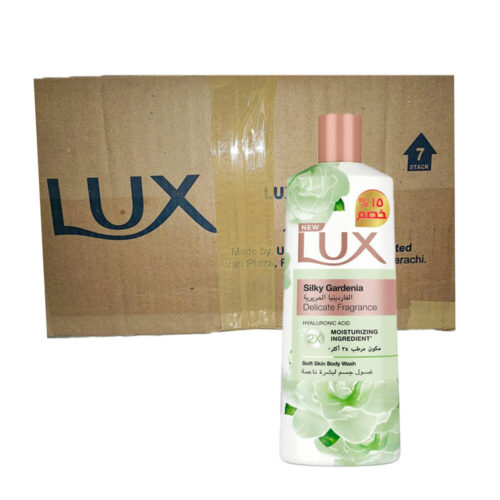 Lux-Perfumed-Body-Wash-Silky-Gardenia-(Egypt)-12x500ml