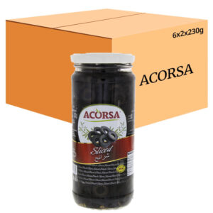 Acorsa Olive Slice Black 230g