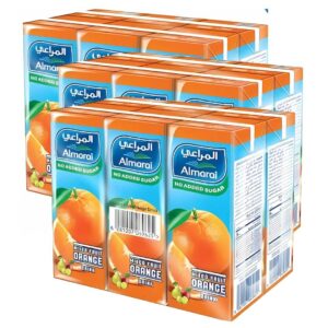 Almarai Orange Juice Drink No Added Sugar 180ml