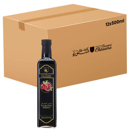 Chtaura Pomegranate Molasses 12x500ml - Food Distributor UAE