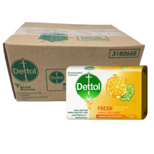 Dettol Fresh Antibacterial Bar Soap 165g