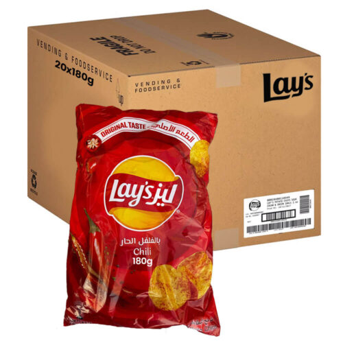 Lays Chilli Potato Chips 180g