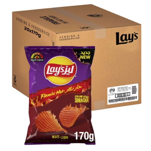 Lays Flaming Hot Screaming Siracha 170g