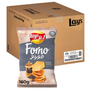 Lays Forno Black Pepper 20x160g - Martoo Wholesale