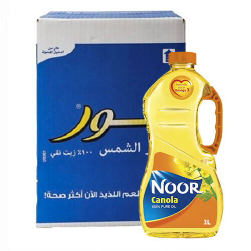 Noor Canola Oil PET AMBER 3ltr