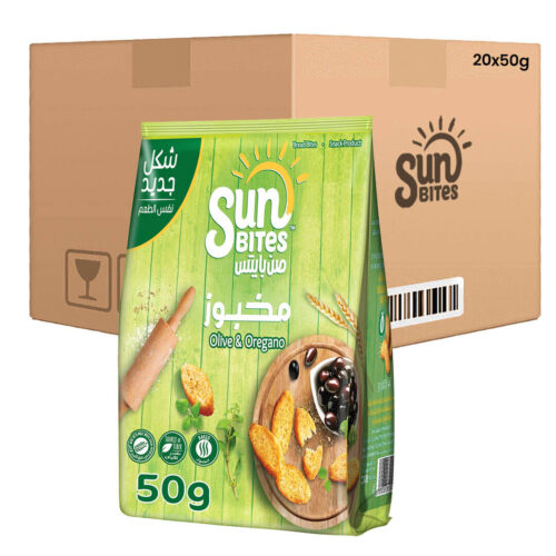 Sunbites Olive and Oregano 50g