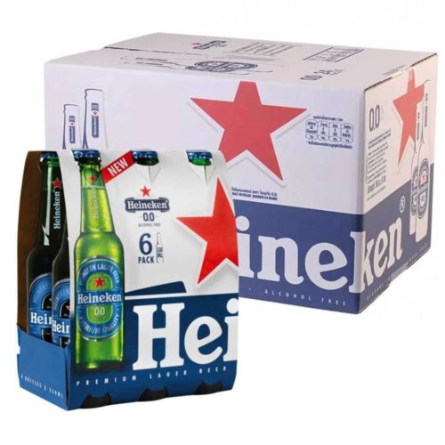 Heineken 0.0 Non Alcoholic Beer Bottle