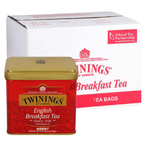 Twinings English Breakfast Tin Pack 6x200g