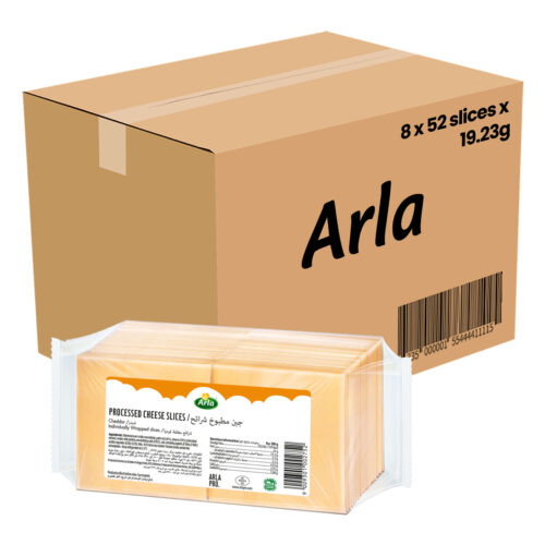 Arla Cheddar Sliced Cheese Wrapped