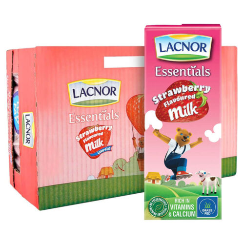 Lacnor Essentials Strawberry Milk Flavored