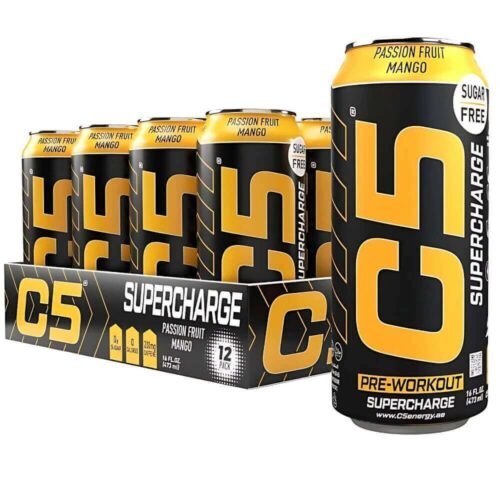 C5 Supercharge mango energy drink 12x473ml