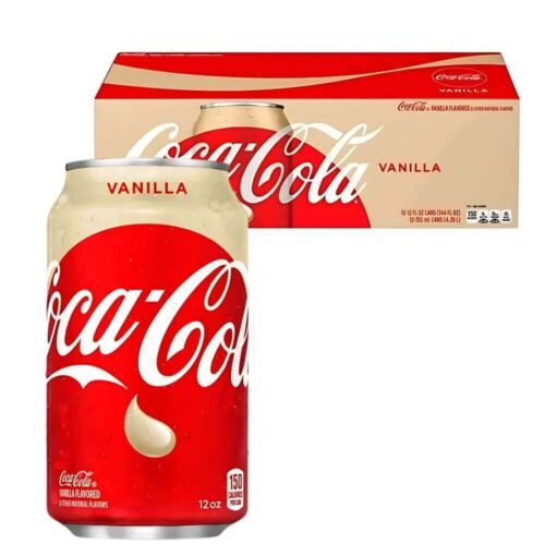 Coca Cola Vanilla Flavored Soda 12x355ml