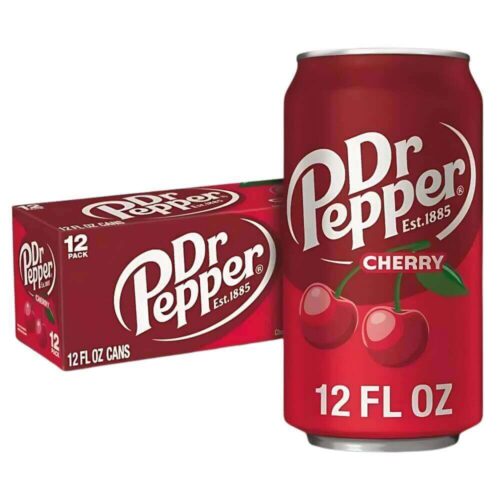 Dr Pepper Cherry Soda 12x355ml