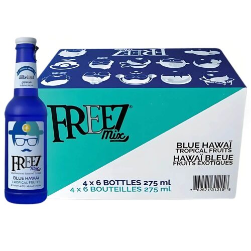 Freez Mix Blue Hawaii Tropical Fruits Drinks 24x275ml