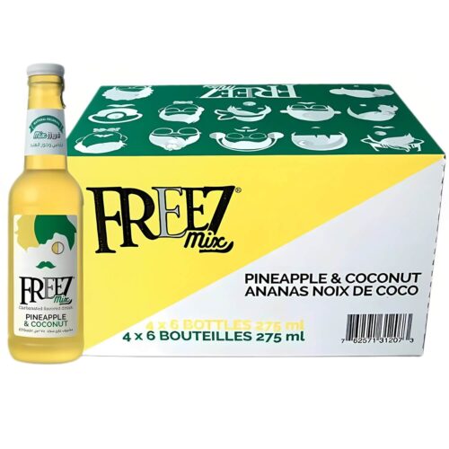 Freez Mix Pineapple & Coconut Drinks 24x375ml