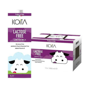 Koita Lactose Free Low Fat Milk 12x1L