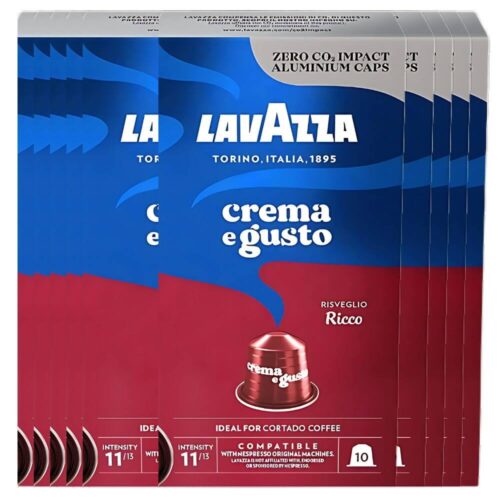 Lavazza Crema E Gusto Ricco Coffee Capsules 10x10
