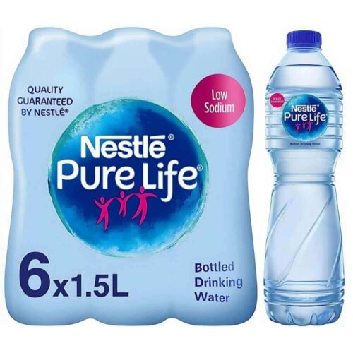 Nestle Pure Life Low Sodium Drinking Water 10x6x1.5L