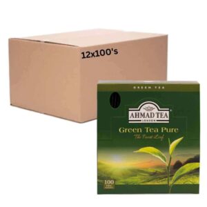 Ahmad Green Tea Envelope 12x100s Tea Bag