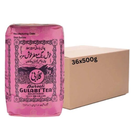 Original Gulabi Barooti Tea 36x500g