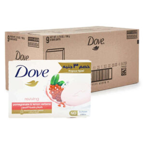 Dove Reviving Bar Soap With Pomegranate and Lemon Verbena Scent 72x125g