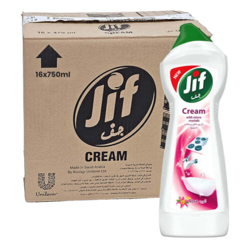 Jif Cream Cleaner Rose 16x750 ml