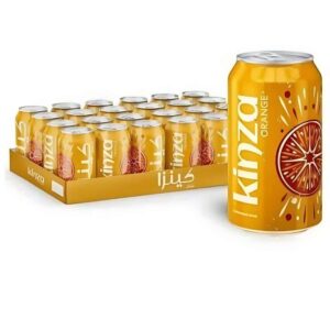 Kinza Orange Carbonated Drink 24x330ml \
