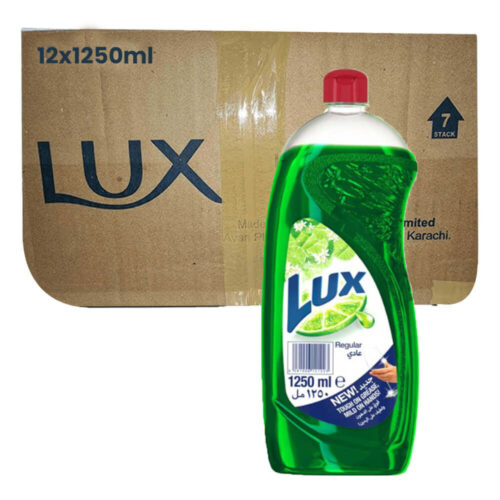 Lux Dishwashing Liquid Soap Regular 12x1250ml