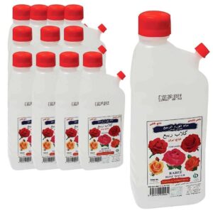 Rabee Rose Water Bottle 1L 12x1L