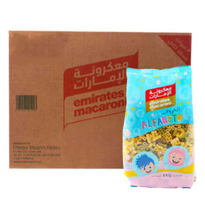 مكرونة الإمارات شكل حروف