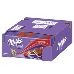 Milka Strawberry Yoghurt Chocolate 22x100g