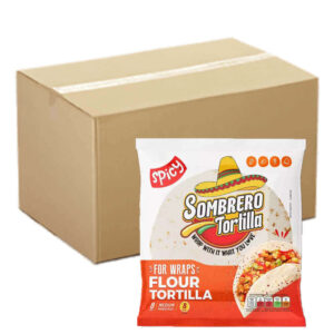 Sombrero Spicy Tortilla Wrap 12x340g