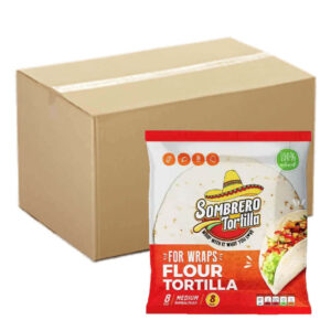 Sombrero Wheat Flour Tortilla 12x340g