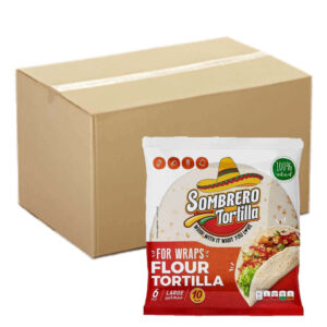 Sombrero Wheat Flour Tortilla 12x360g
