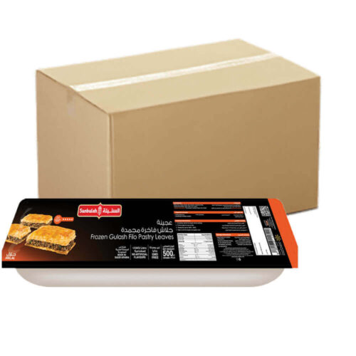 Sunbulah Frozen Gulash Filo Pastry Leaves 12x500g