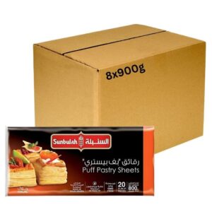 Sunbulah Puff Pastry Squares 800g